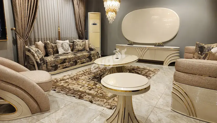 Perla Beyaz Lüks Koltuk Takımı - 2