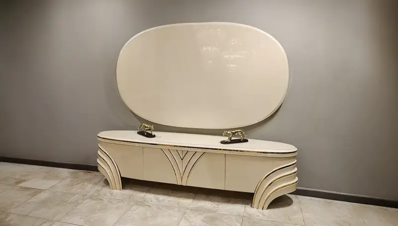 Perla Beyaz Lüks Koltuk Takımı - 6