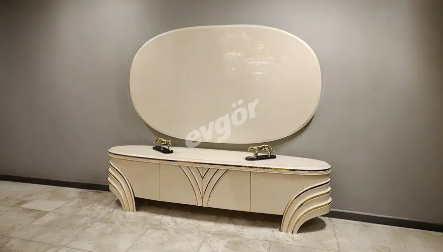 Perla Beyaz Lüks Koltuk Takımı - 6