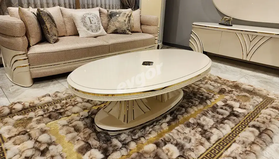 Perla Beyaz Lüks Koltuk Takımı - 5