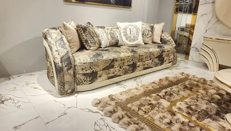 Perla Beyaz Lüks Koltuk Takımı - 2