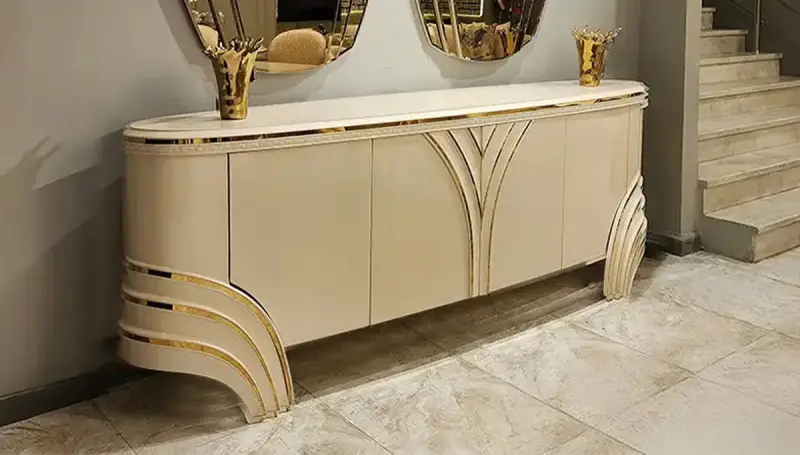 Perla Beyaz Lüks Konsol 