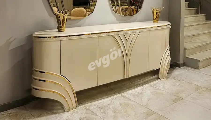 Perla Beyaz Lüks Konsol - 1