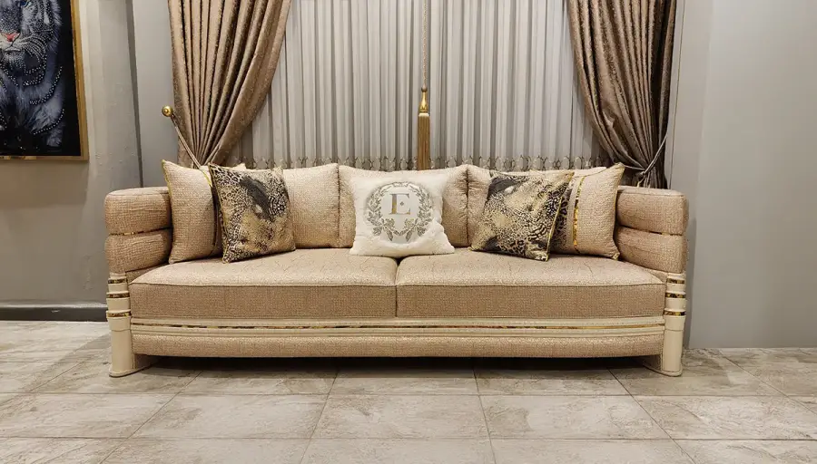 Perla Beyaz Lüks Salon Takımı (Hemen Teslim ) - 8