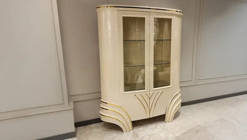 Perla Beyaz Lüks Vitrin