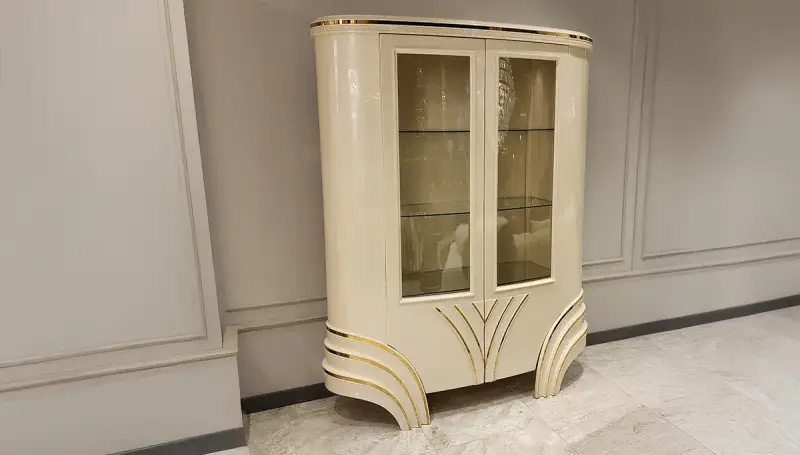 Perla Beyaz Lüks Yemek Odası - 6