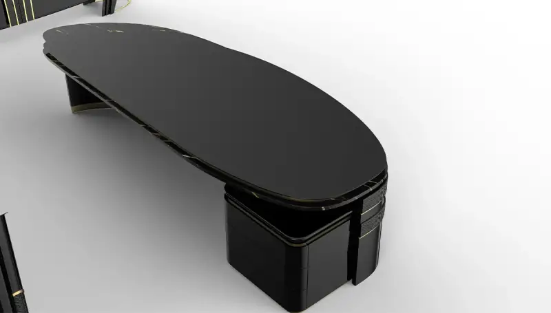 Perla Lüks Makam Masası ve Etajer - 4