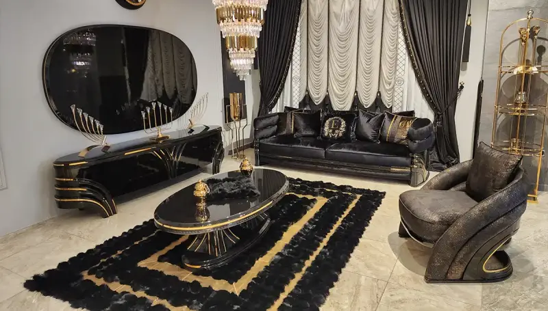 Perla Lüks Salon Takımı (Hemen Teslim ) 