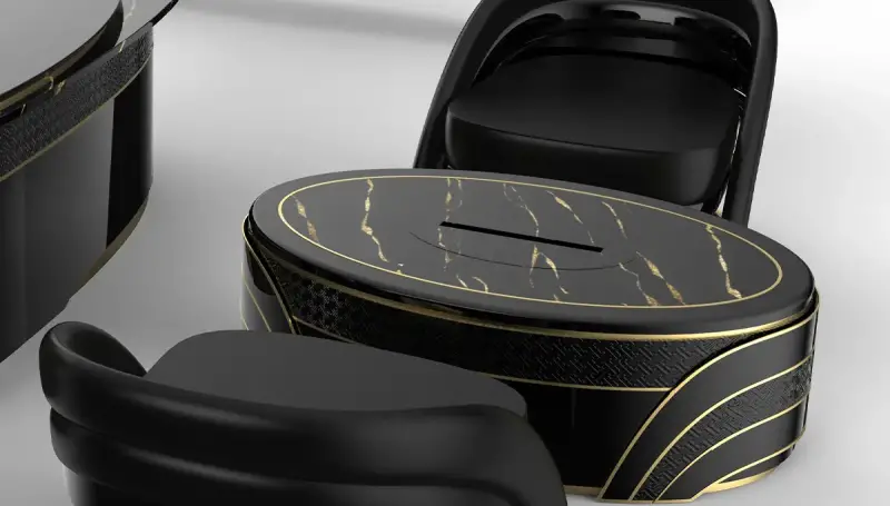 Perla Makam Lüks Orta Sehpa - 2