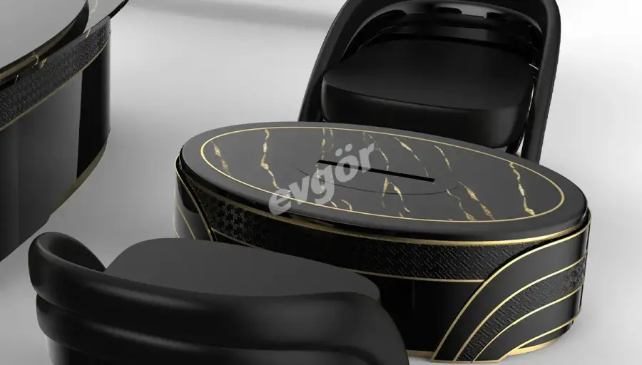 Perla Makam Lüks Orta Sehpa - 2