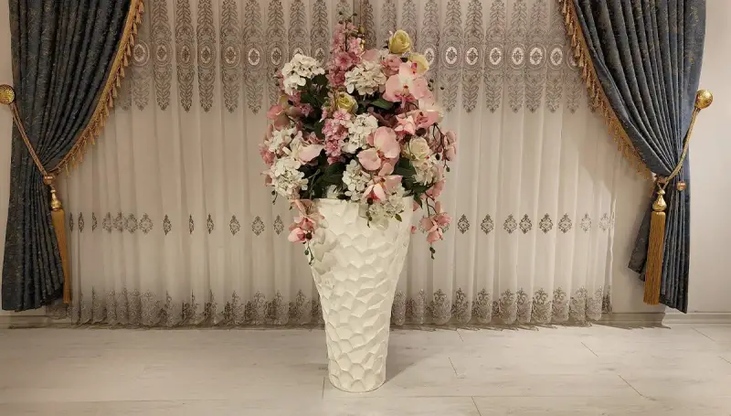 Rosella Beyaz Saksılı Çiçek (Hemen Teslim) - 1