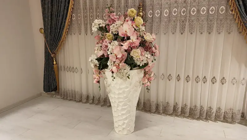 Rosella Beyaz Saksılı Çiçek (Hemen Teslim) - 2