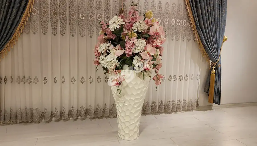 Rosella Beyaz Saksılı Çiçek (Hemen Teslim) - 3