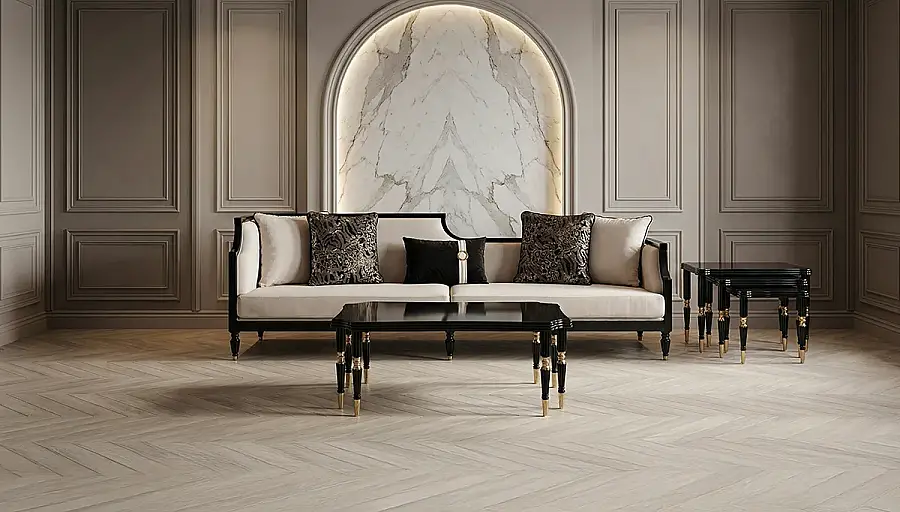Sedna Lüks Üçlü Koltuk - 1