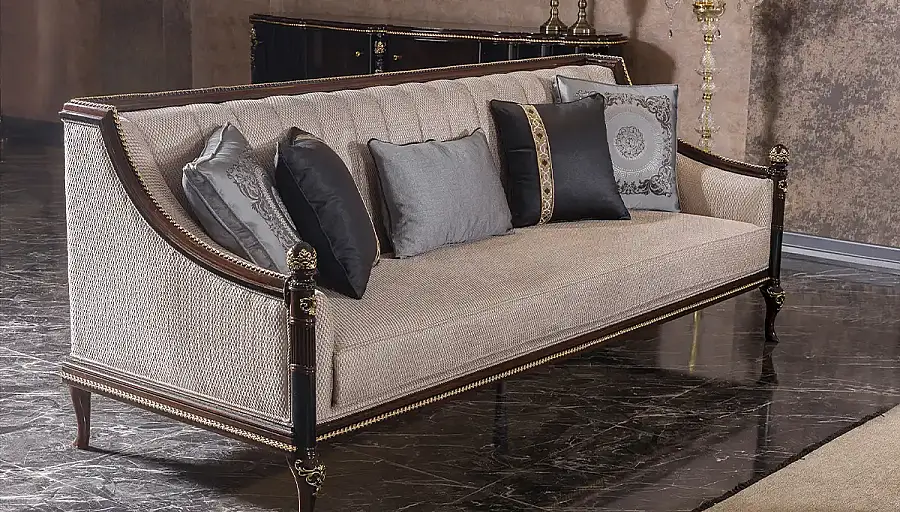 Selanik Avangarde Dilimli Üçlü Koltuk - 1