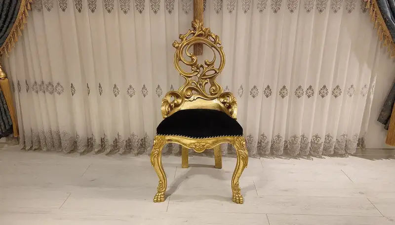 Siena Oymalı Sandalye (Hemen Teslim) - 1