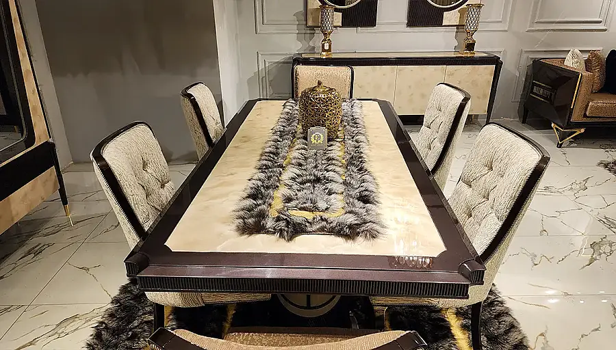 Sirius Siyah Lüks Salon Takımı (Hemen Teslim ) - 7