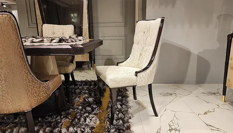 Sirius Siyah Lüks Salon Takımı (Hemen Teslim ) - 9