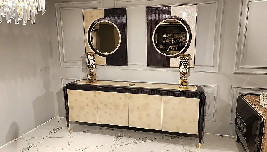 Sirius Siyah Lüks Salon Takımı (Hemen Teslim ) - 8