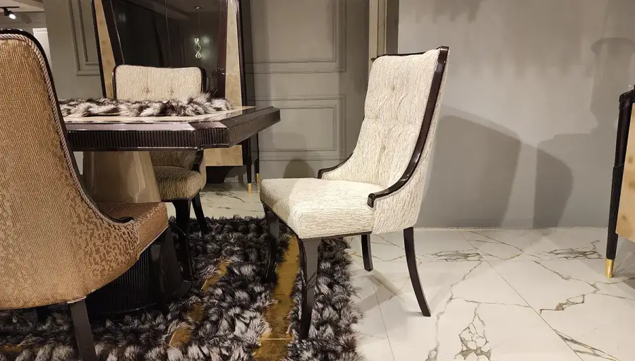 Sirius Siyah Lüks Salon Takımı (Hemen Teslim ) - 9