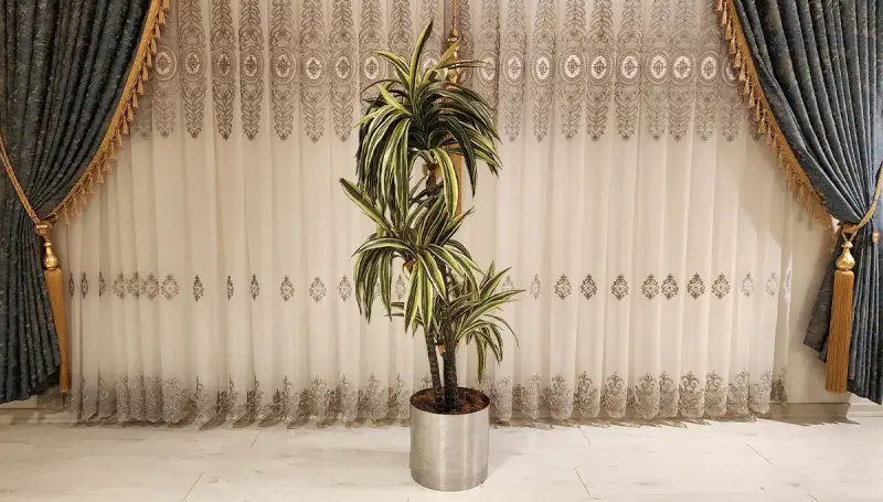 Step Gri Saksılı Çiçek (Hemen Teslim) - 1