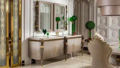 Truva Krem Lüks Konsol + Ayna 