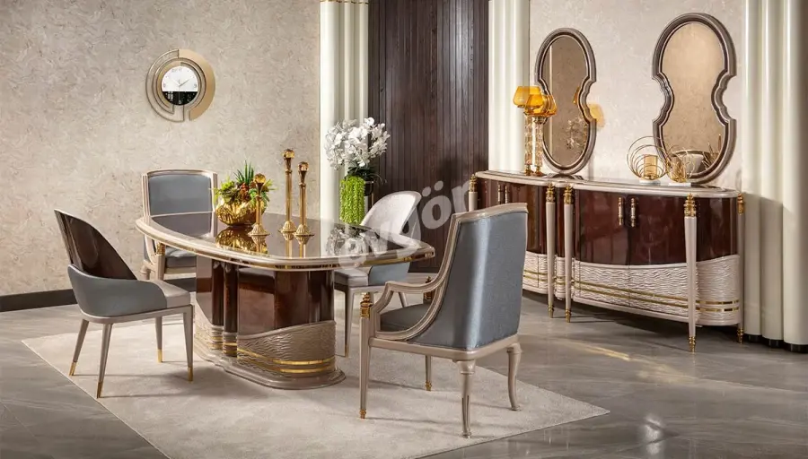 Valeria Ceviz Yemek Odası - 1