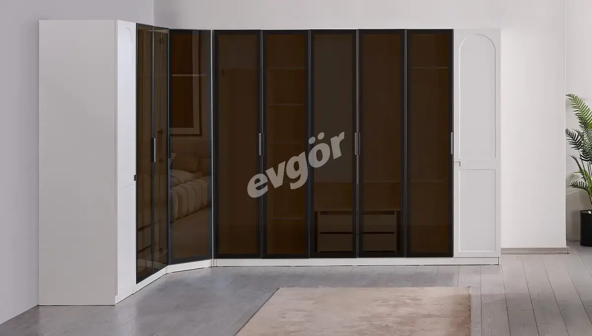 Valinda  Modern Giyinme Dolabı 