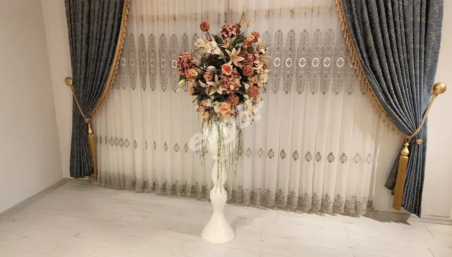 Verda Beyaz Saksılı Çiçek (Hemen Teslim) - 2