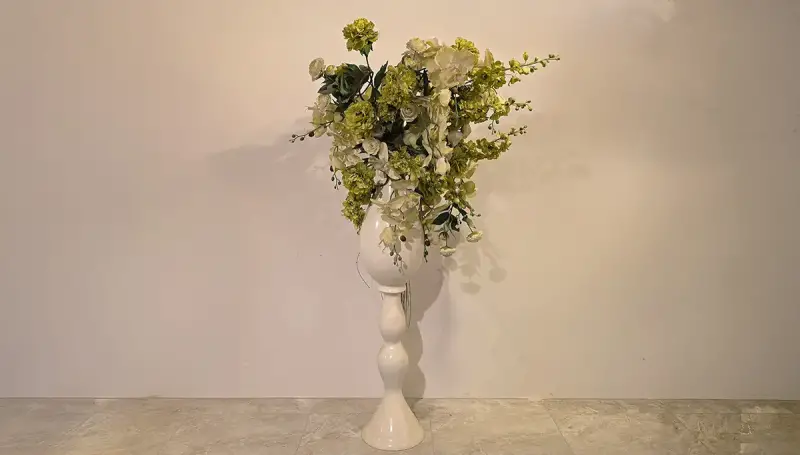 Verde Beyaz Saksılı Çiçek (Hemen Teslim) - 1