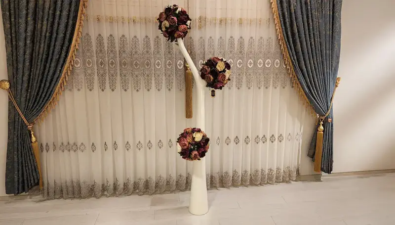 Violet Beyaz Saksılı Çiçek (Hemen Teslim) - 2