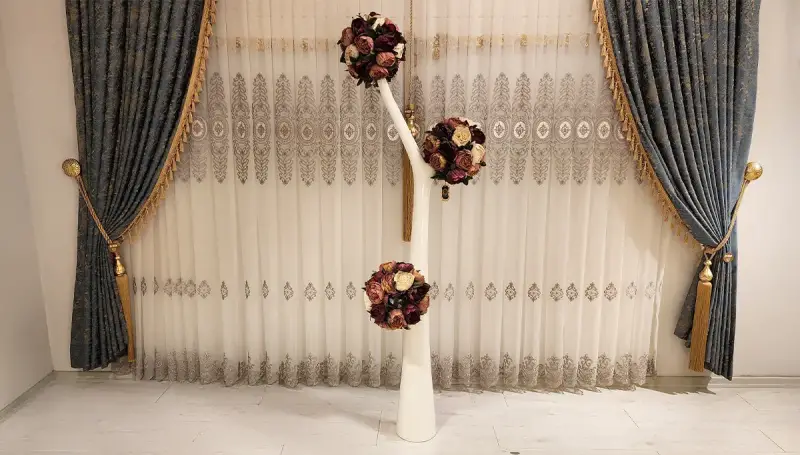 Violet Beyaz Saksılı Çiçek (Hemen Teslim) - 1