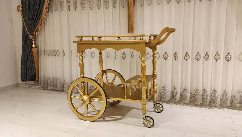 Zeus Gold Servis Sehpası (Hemen Teslim) - 3