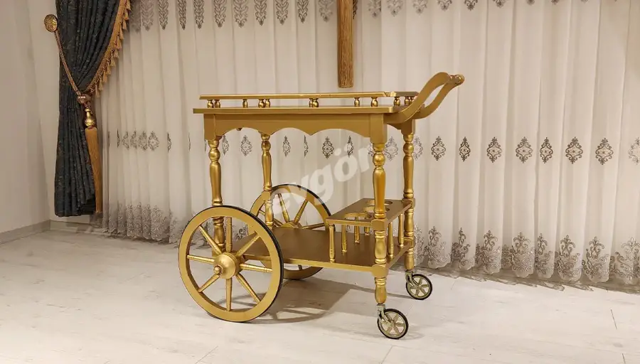 Zeus Gold Servis Sehpası (Hemen Teslim) - 3