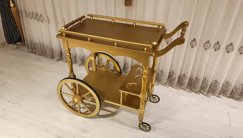 Zeus Gold Servis Sehpası (Hemen Teslim) - 4