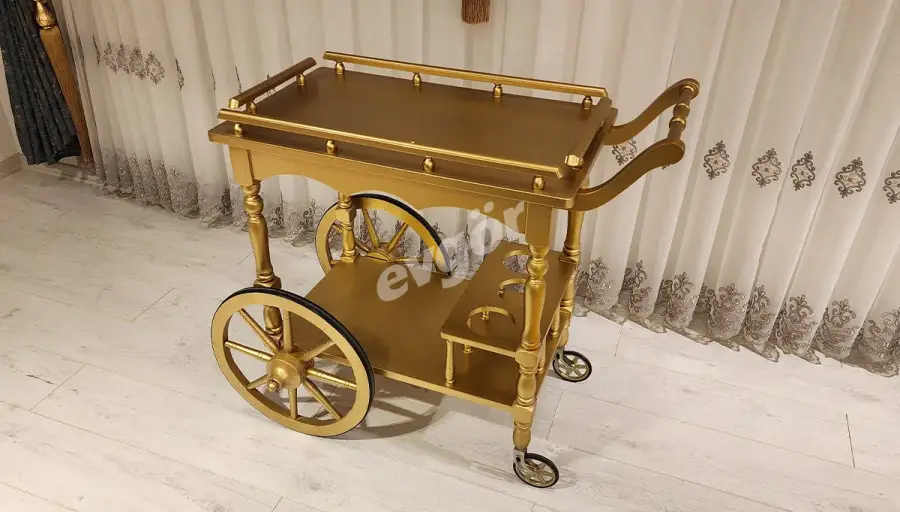 Zeus Gold Servis Sehpası (Hemen Teslim) - 4