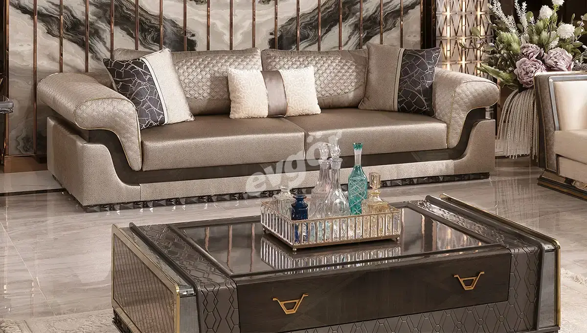 Tudora Art Deco Sofa Set