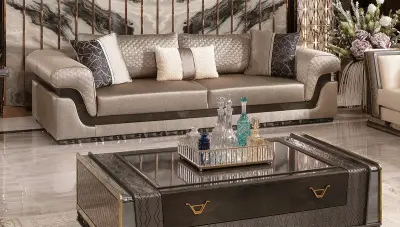Tudora Art Deco Sofa Set - Thumbnail