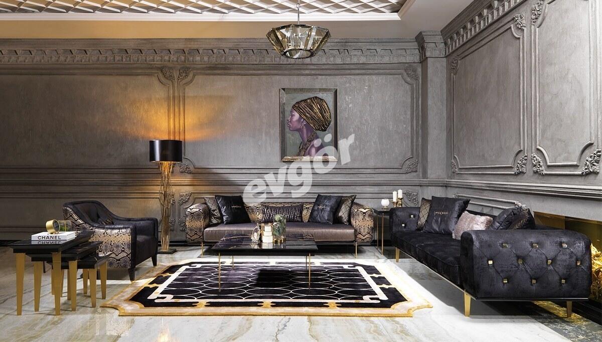 Valentino Metal Sofa Set
