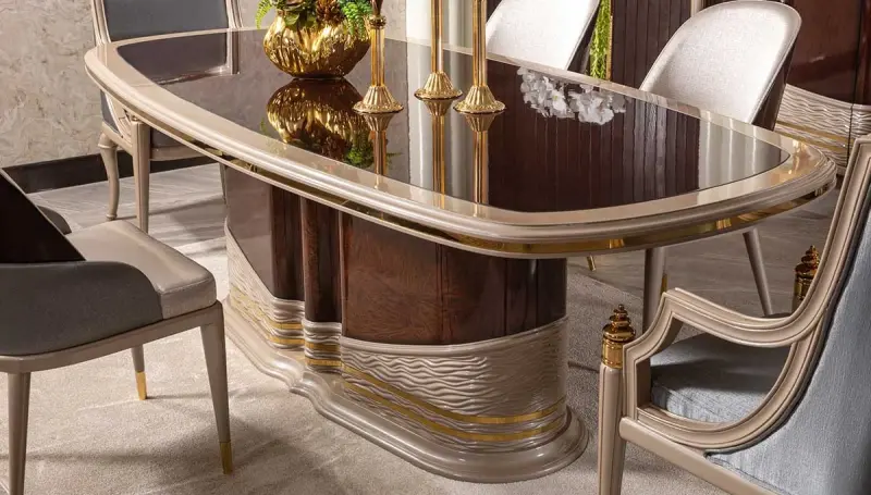 Valeria Ceviz Yemek Masası