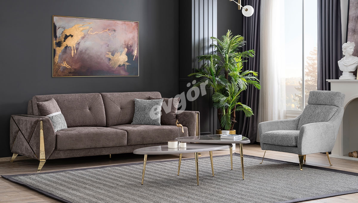 Valerya Luxury Sofa Set - Thumbnail