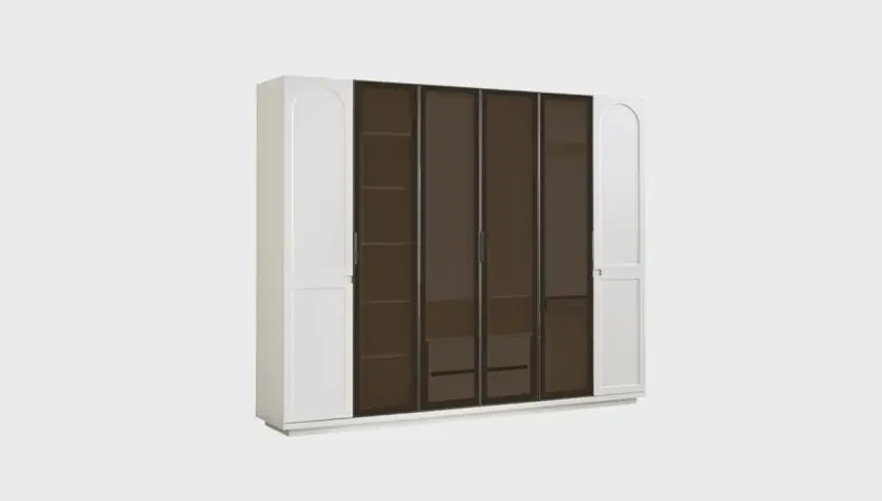 Valinda Modern 6 Kapılı Gardırop