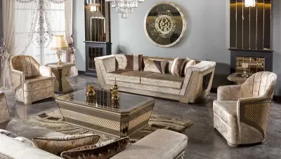Valletta Luxury Sofa Set - Thumbnail