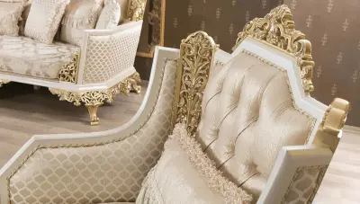 Versace Classic Sofa Set - Thumbnail