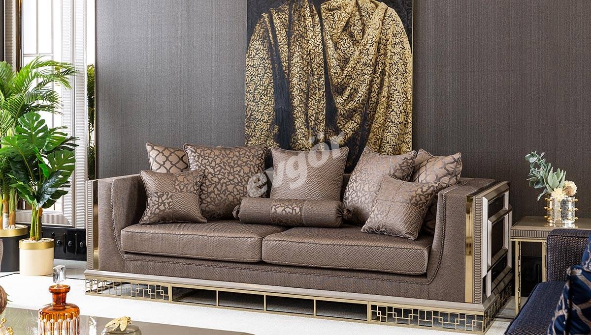 Versace Luxury Sofa Set - Thumbnail