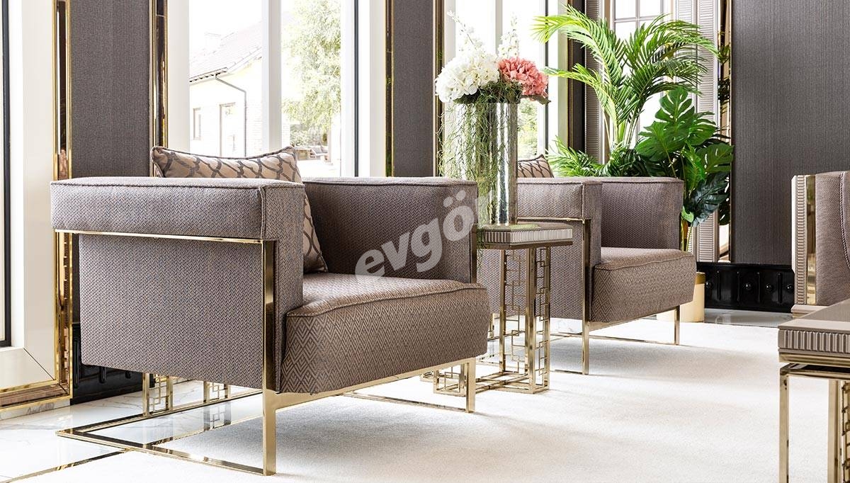 Versace Metal Sofa Set