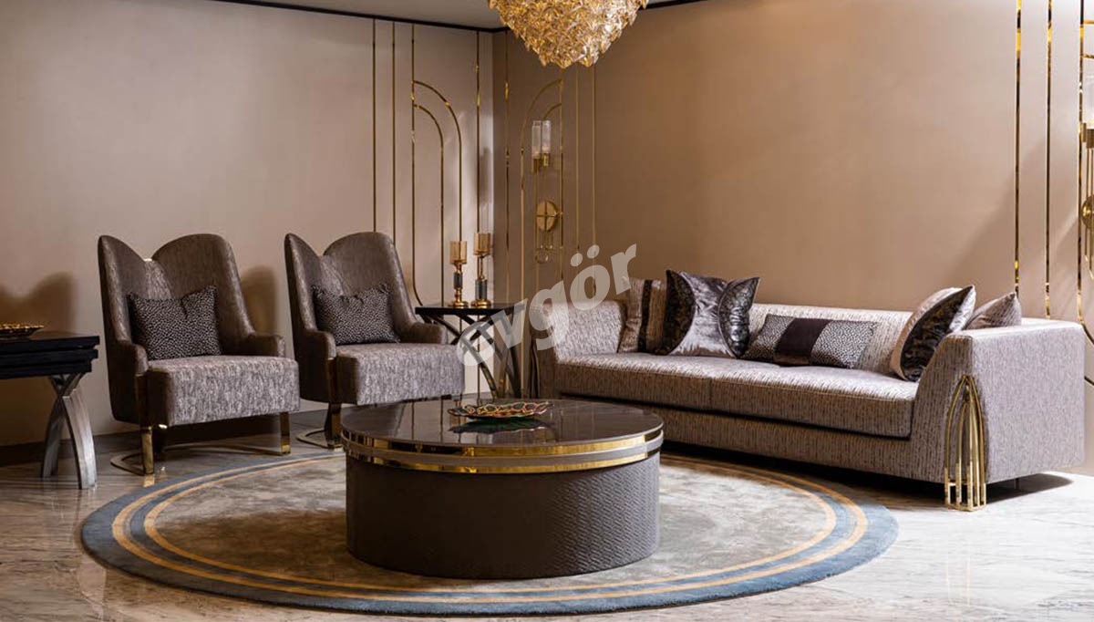 Violas Luxury Sofa Set - Thumbnail