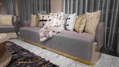 Vitello Luxury Sofa Set - Thumbnail