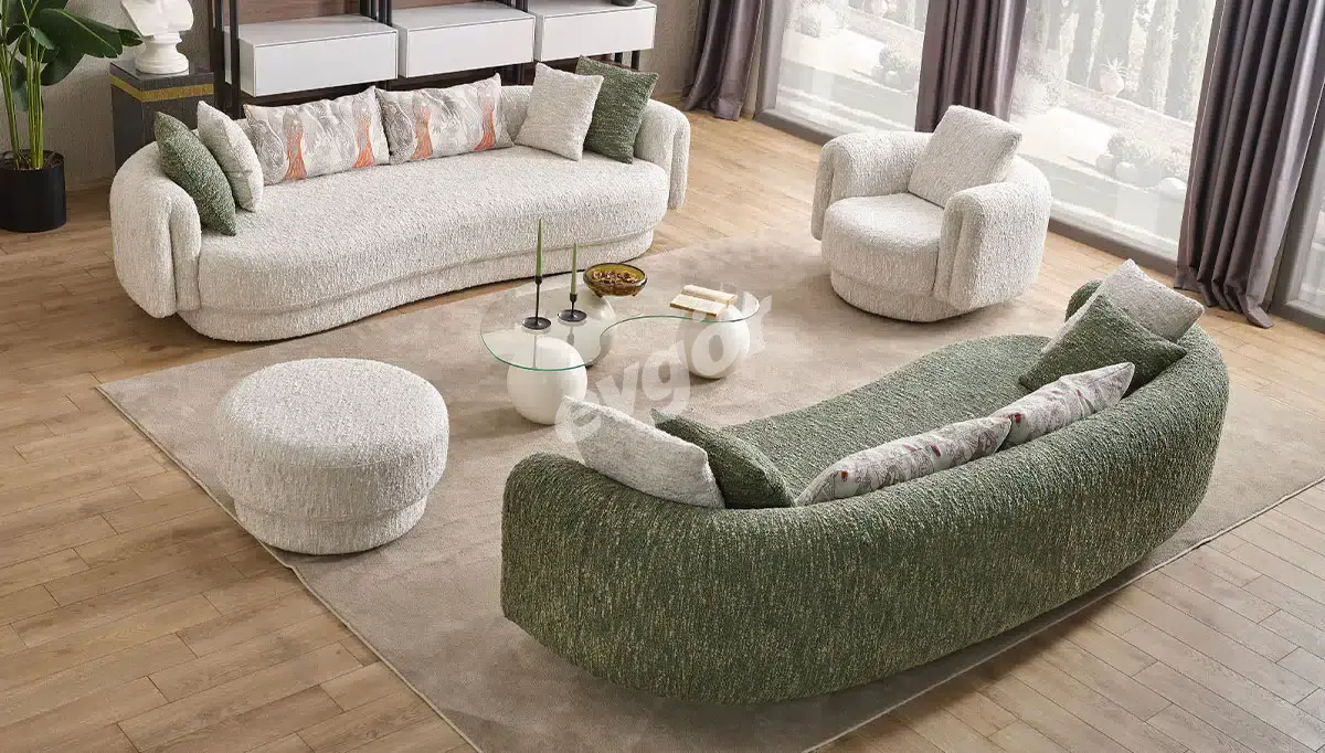 Vivorde Modern Sofa Set