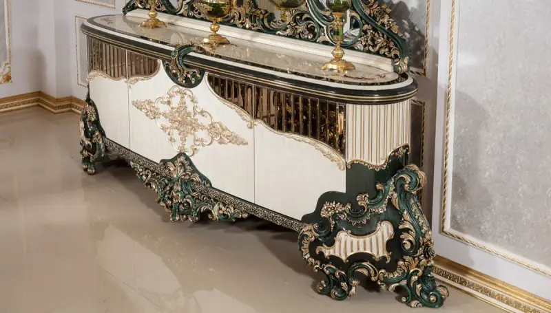 Viyola Yeşil Klasik Konsol